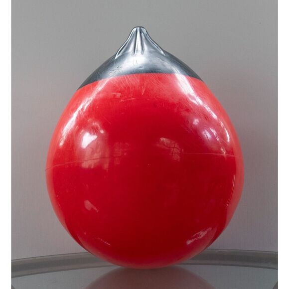 Boat Mooring Buoy 10 inch - Round Boat‎ Fender Ball Boat Buoy Ball - Inflatable - Picture 7 of 9